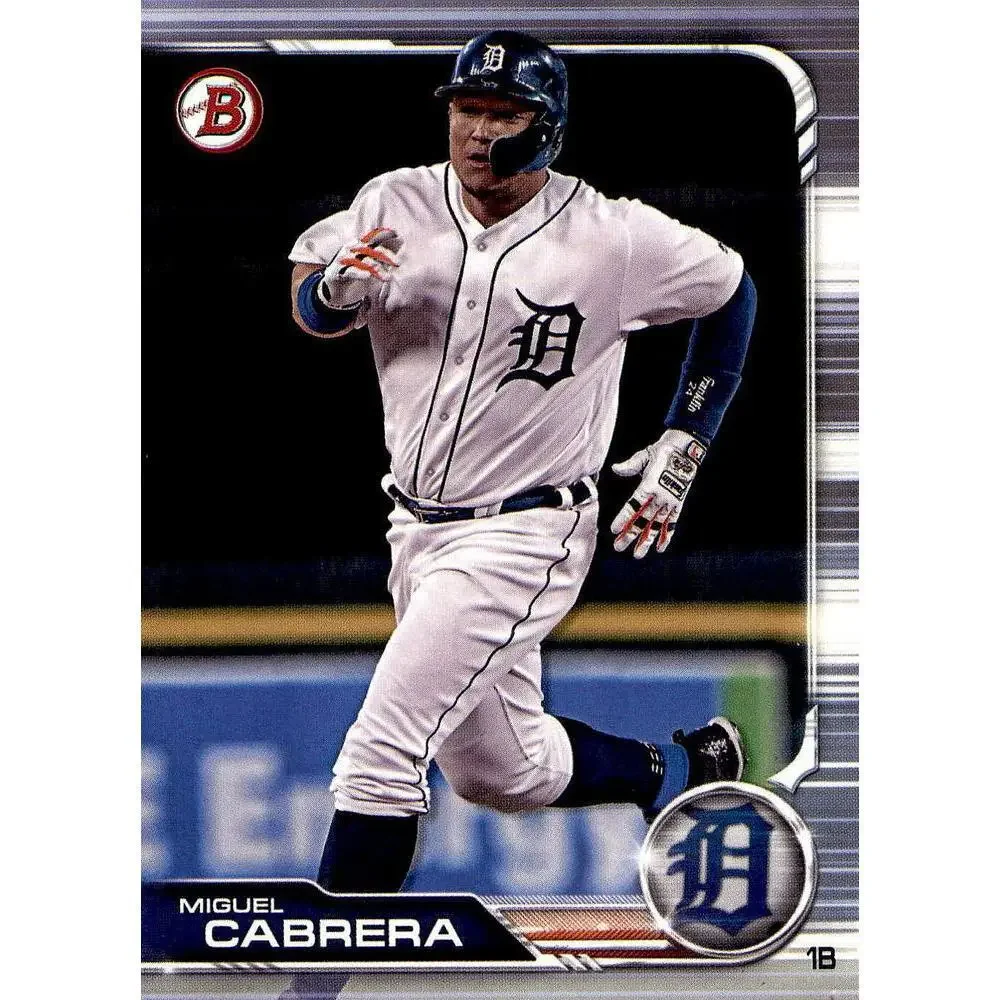 2019 Bowman Miguel Cabrera #21 Detroit Tigers
